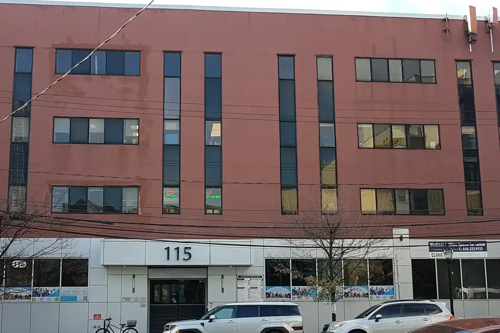 Medical Arts Plaza at 115 Christopher Columbus Drive, home of Charming Smile Dental